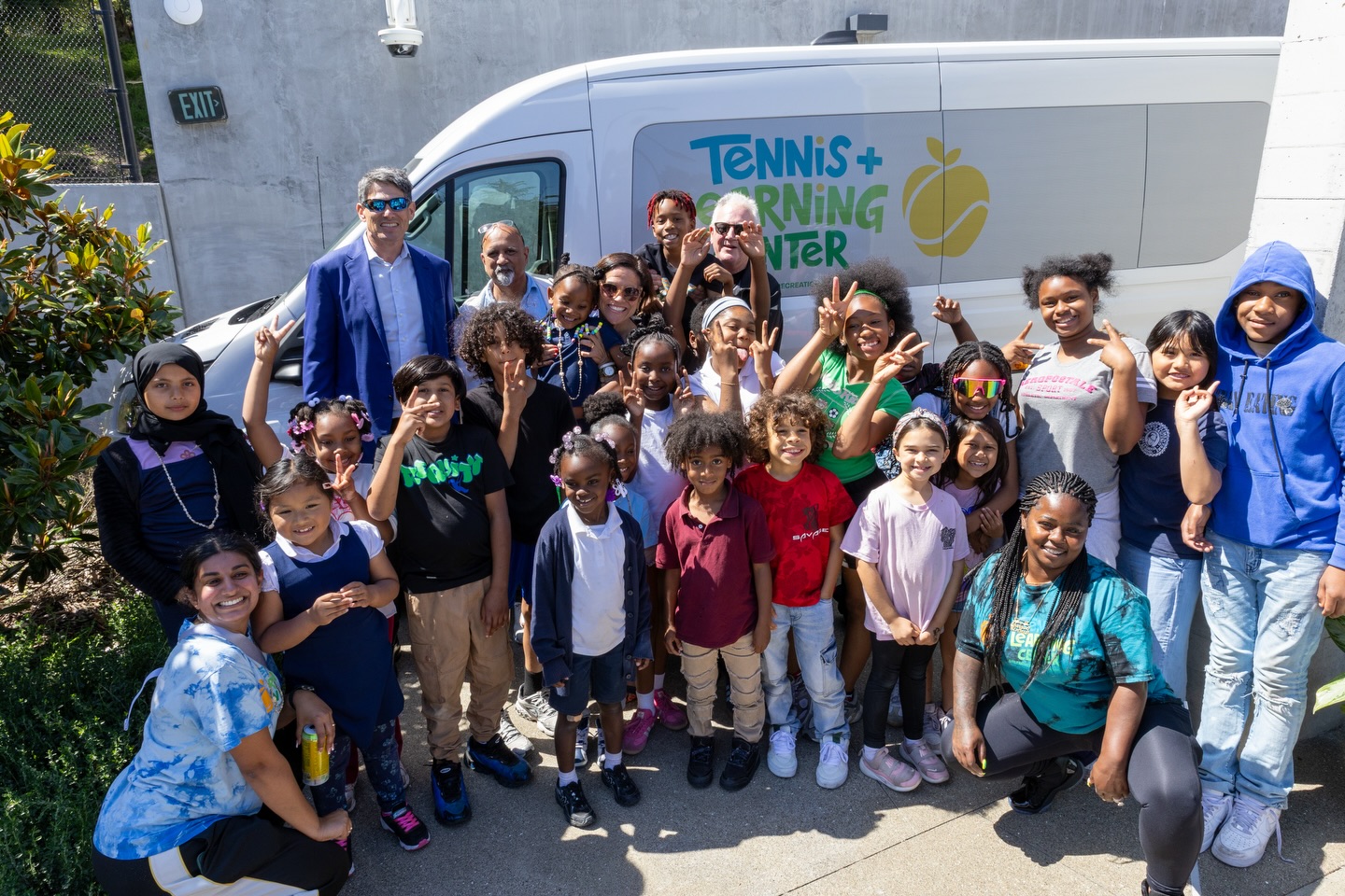 Tennis Learning Center Van!